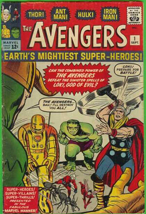 Avengers Earth's Mightiest Super-Heroes Comic
