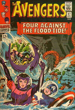 Avengers Four Against The Flood Tide
